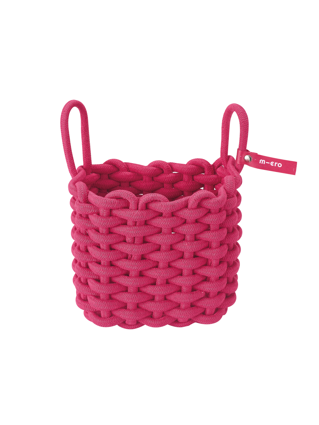 Panier Rose En Coton Pour Trottinette