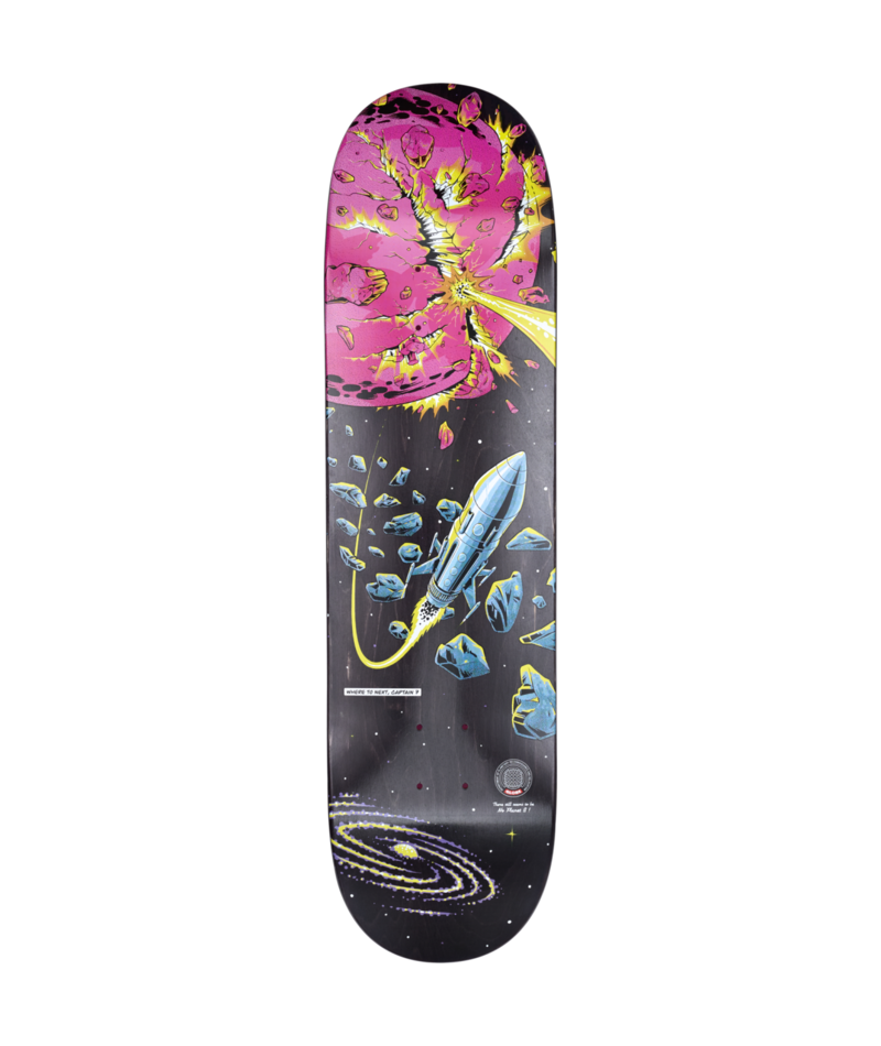 Planche de skateboard Globe G1 Where To Next Black Maple/Recon 8,375"