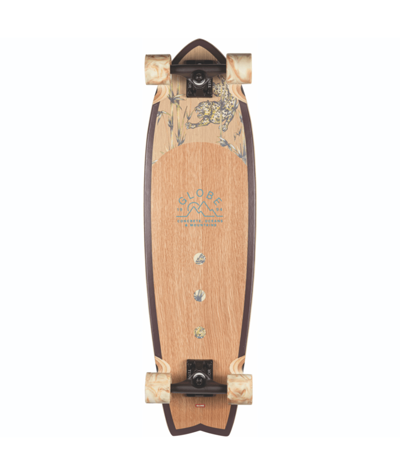Cruiser complet Globe Chromantic White Oak/Jaguar 33"