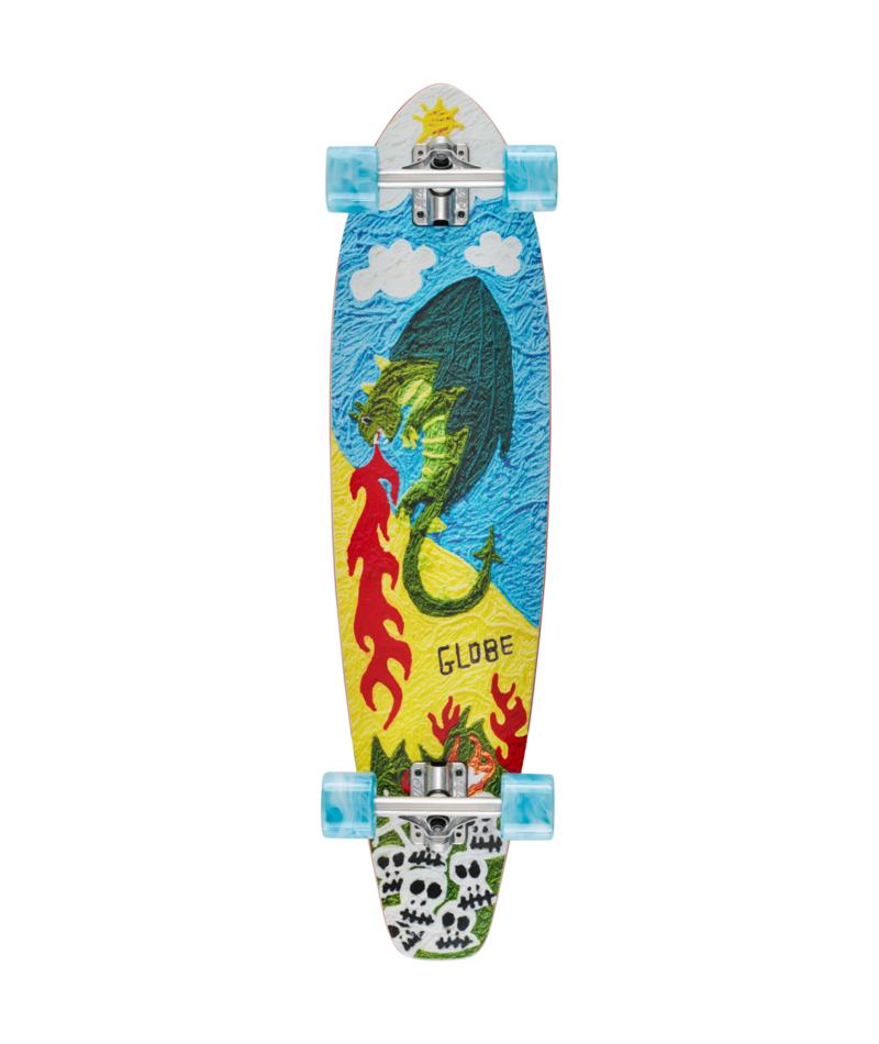 Longboard complet Globe The All-Time Stitch-Up/Dragon 35"