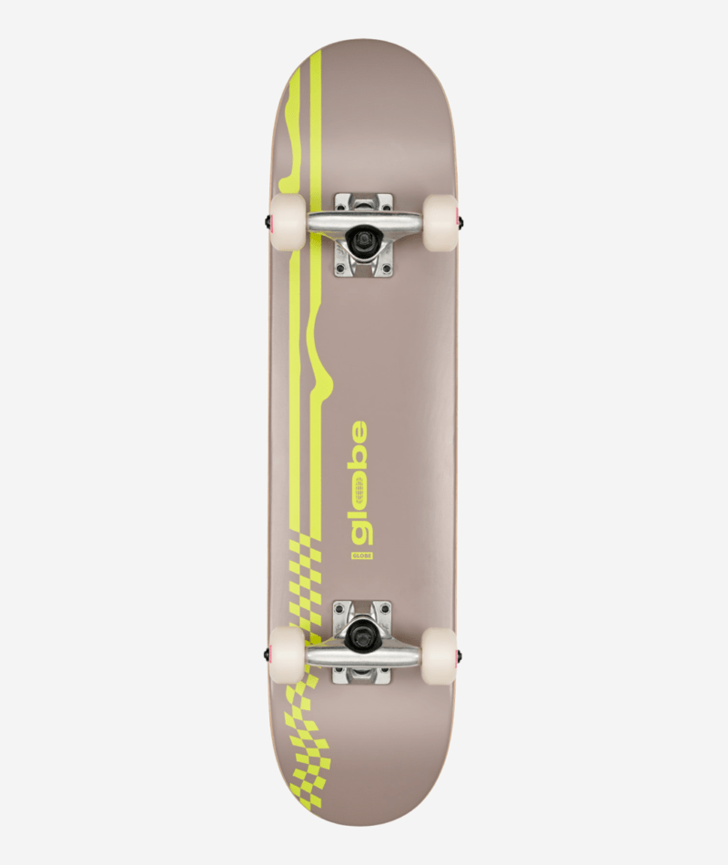 Skateboard complet Globe Kids Racer Micro Fog/Hyper Green 6,5"