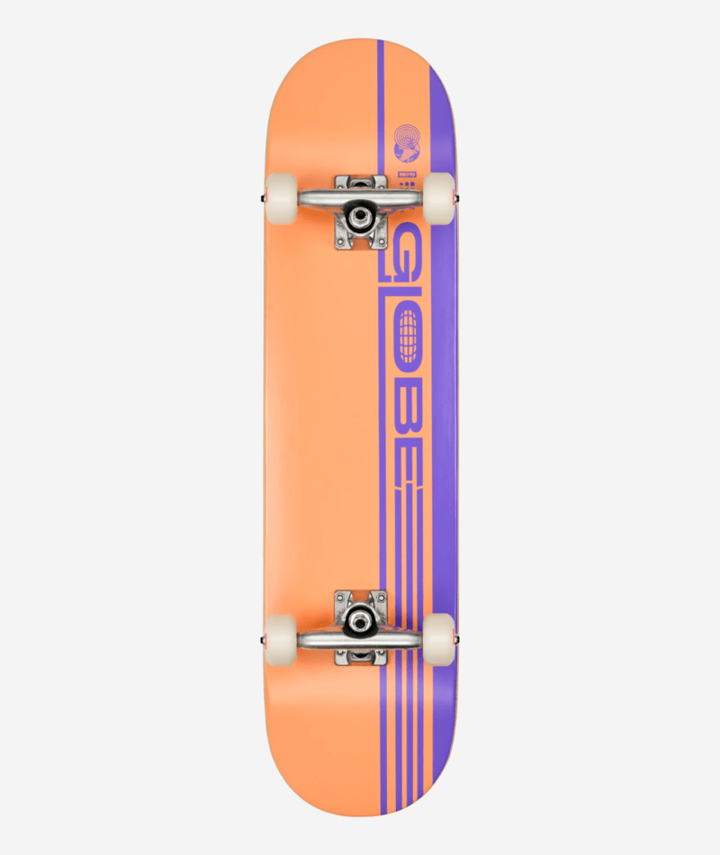 Skateboard complet Globe G0 Strype Hard Dusty Orange/Lavender 7,75"