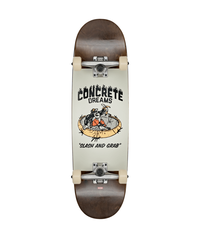 Skateboard complet Globe Kids Softie 83 Mid Dark Maple/Concrete Dreams 8,25"
