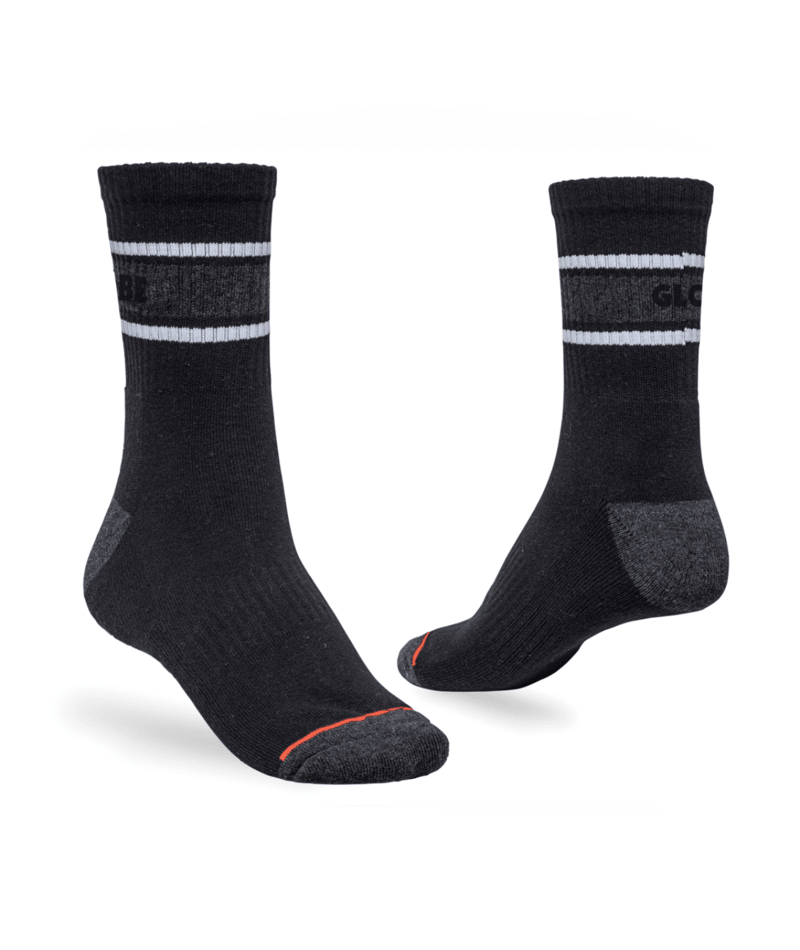 Chaussettes hautes Globe Triple Stripe Crew (lot de 5) Assorted
