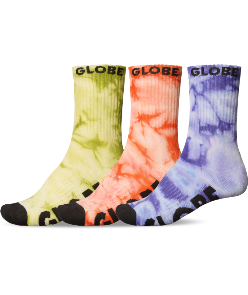 Chaussettes Globe All Tied Up Youth (lot de 3) Assorted