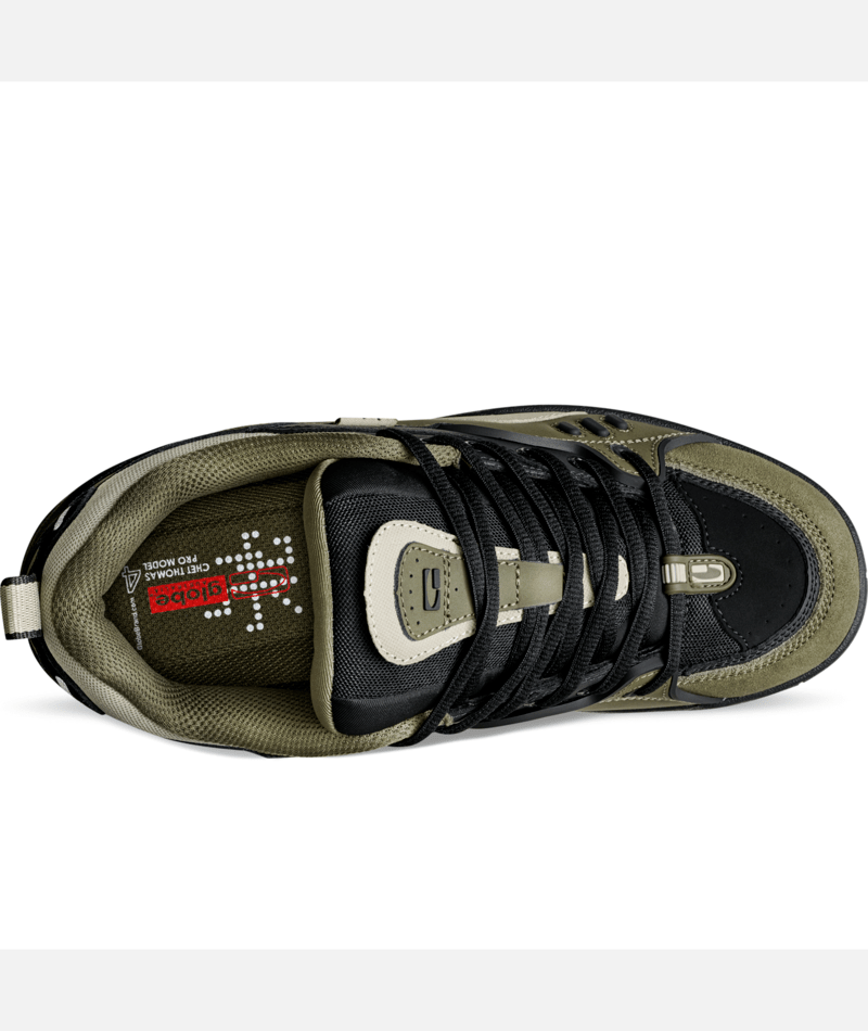Chaussure de skate Globe Ct-4 Olive Black Green