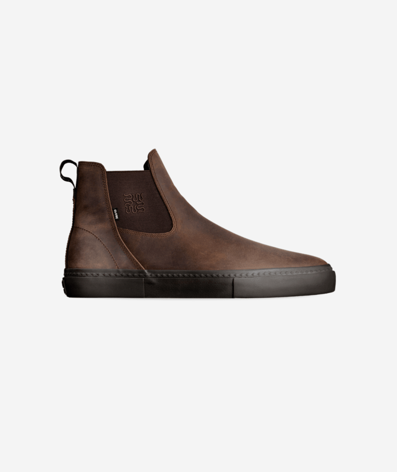 Chaussure de skate Globe Dover II Dark Brown Wasted Talent