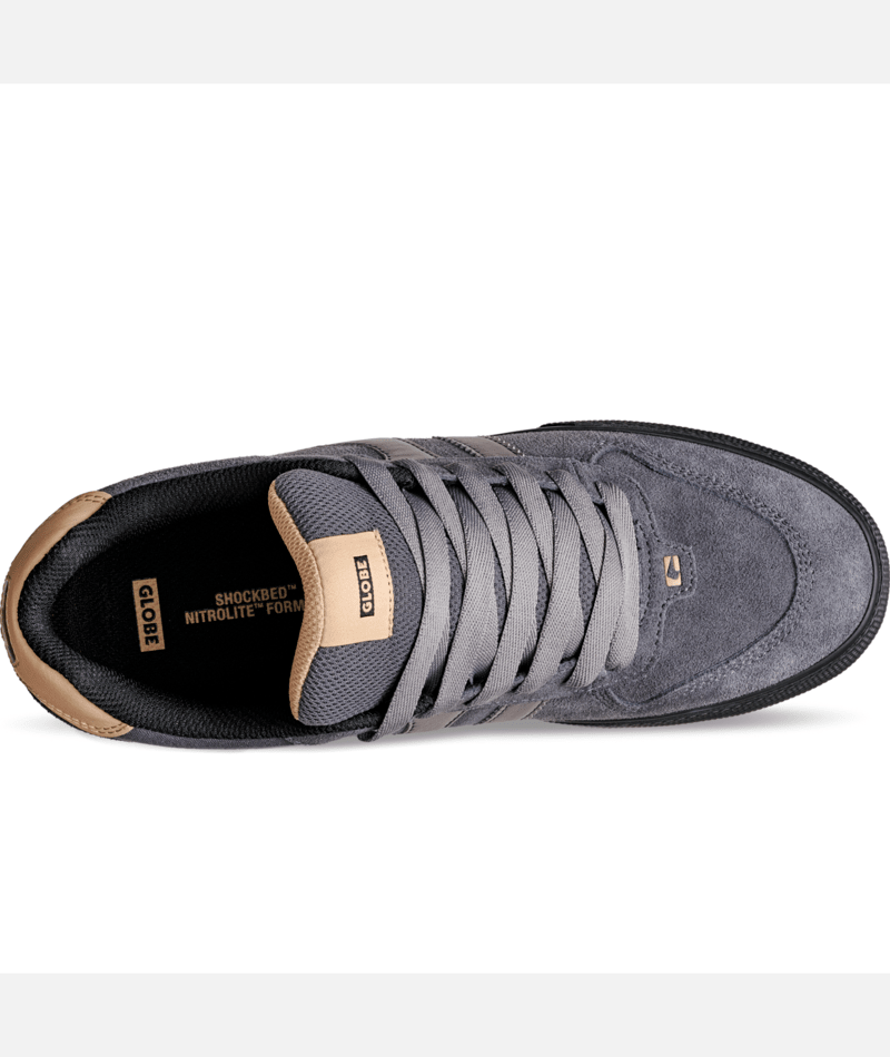 Chaussure de skate Globe Encore-2 Charcoal Tan