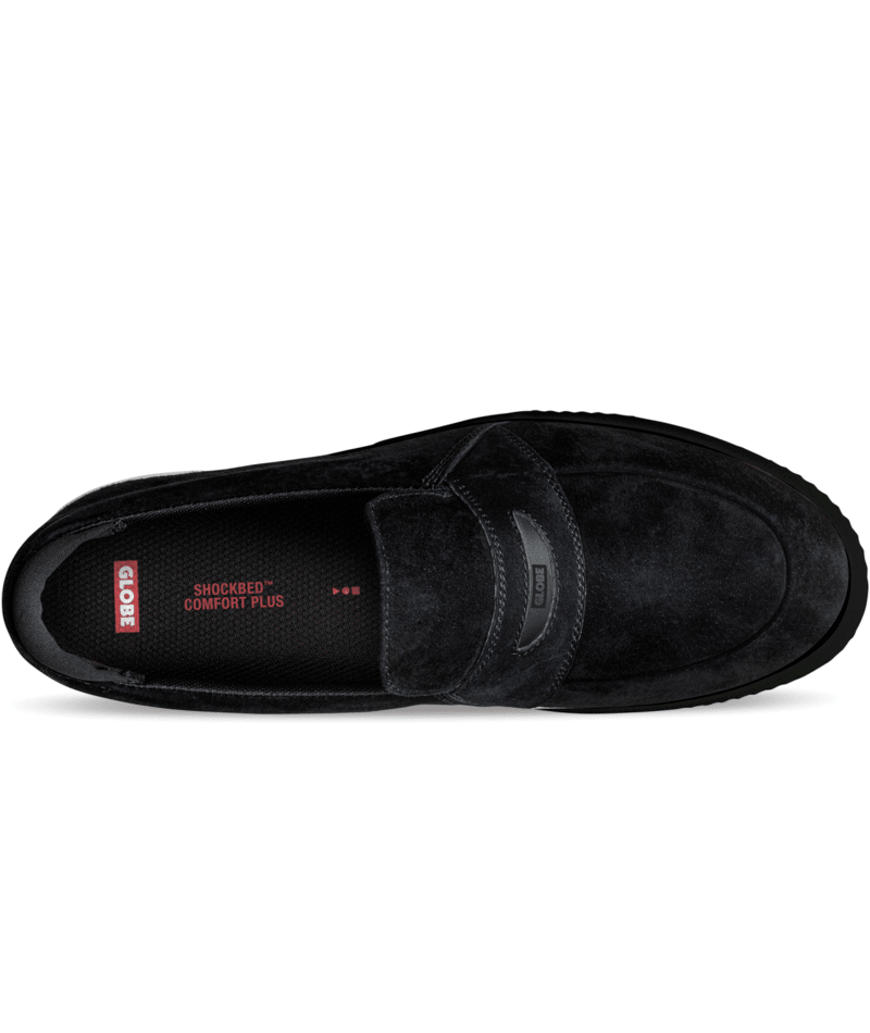 Chaussure de skate Globe Liaizon Black Suede