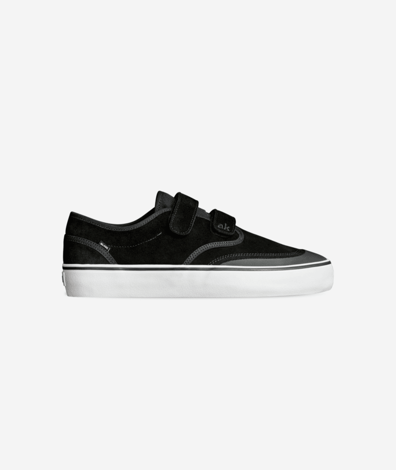 Chaussure de skate Globe Motley II Strap Black White