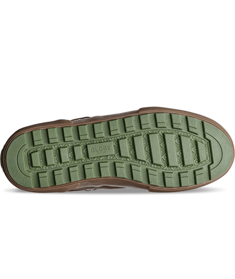 Chaussure de skate Globe Motley Mid Chestnut Olive Summit