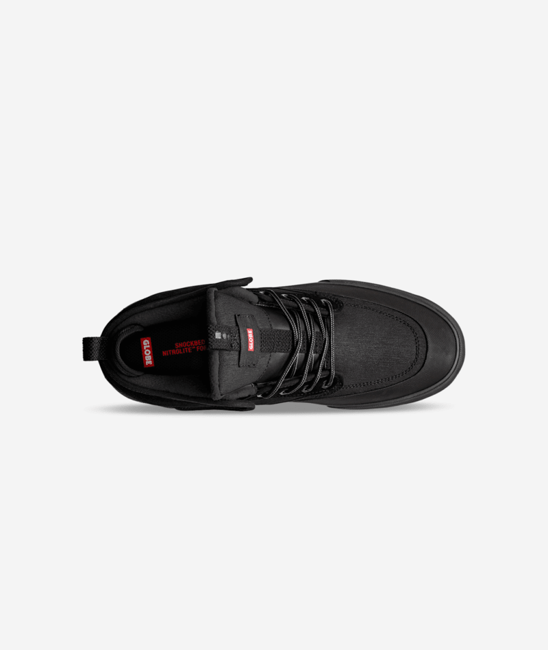 Chaussure de skate Globe Motley Mid Black Lime Summit