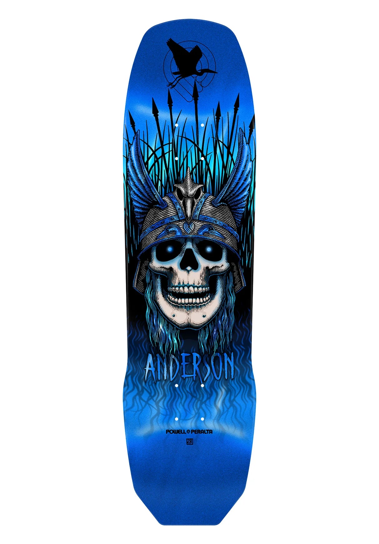 Deck Powell Andy Anderson Heron Blue Foil 8.45 - Shape 289 | N4