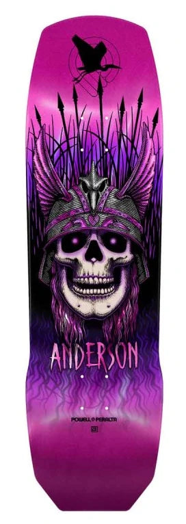 Deck Powell Andy Anderson Heron Pink Foil 9.13 - Shape 290 | N4
