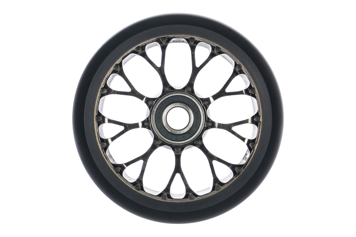 Roue Black Pearl Venom V2 115 12 Std Double Noir Chrome