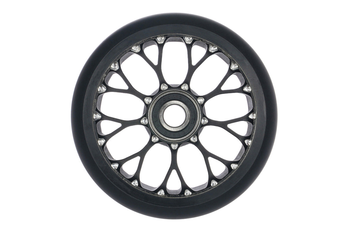 Roue Black Pearl Venom V2 115 12 Std Double Noir