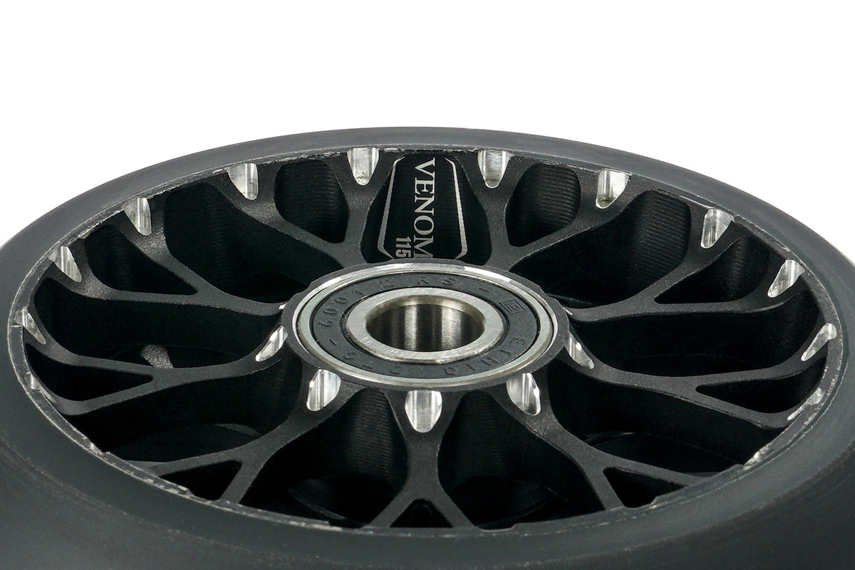 Roue Black Pearl Venom V2 115 12 Std Simple Noir