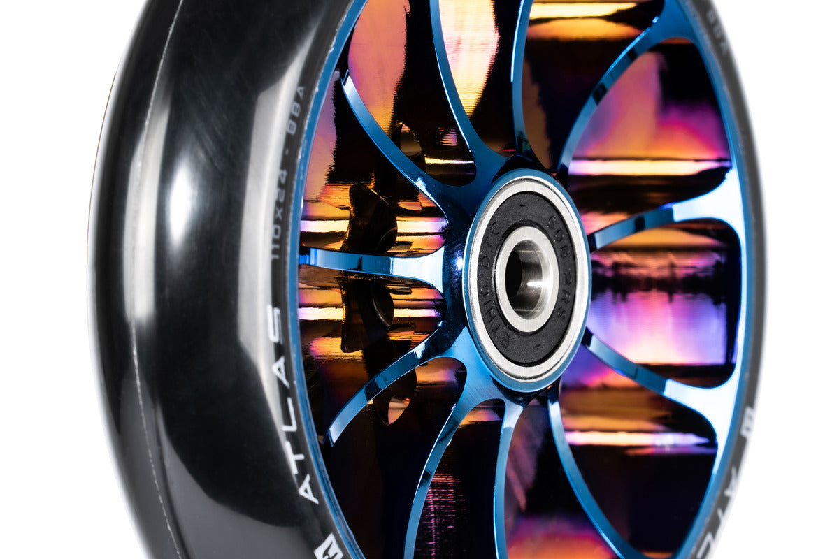 Roue Ethic Dtc Atlas 110 Bleu Chrome