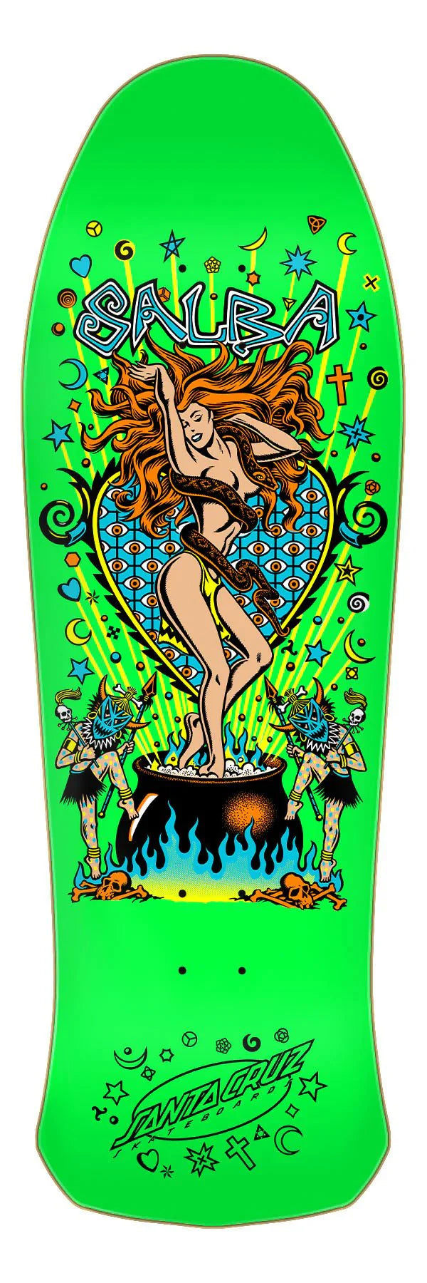 Santa Cruz Salba Witch Doctor Reissue - Deck 10.4" × 32"