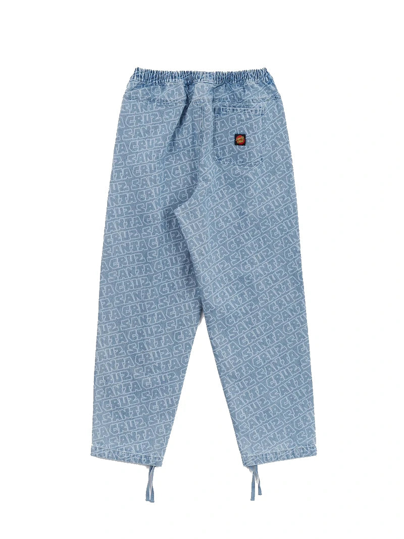 Santa Cruz Unite Pants – Bleu (SC Repeat)