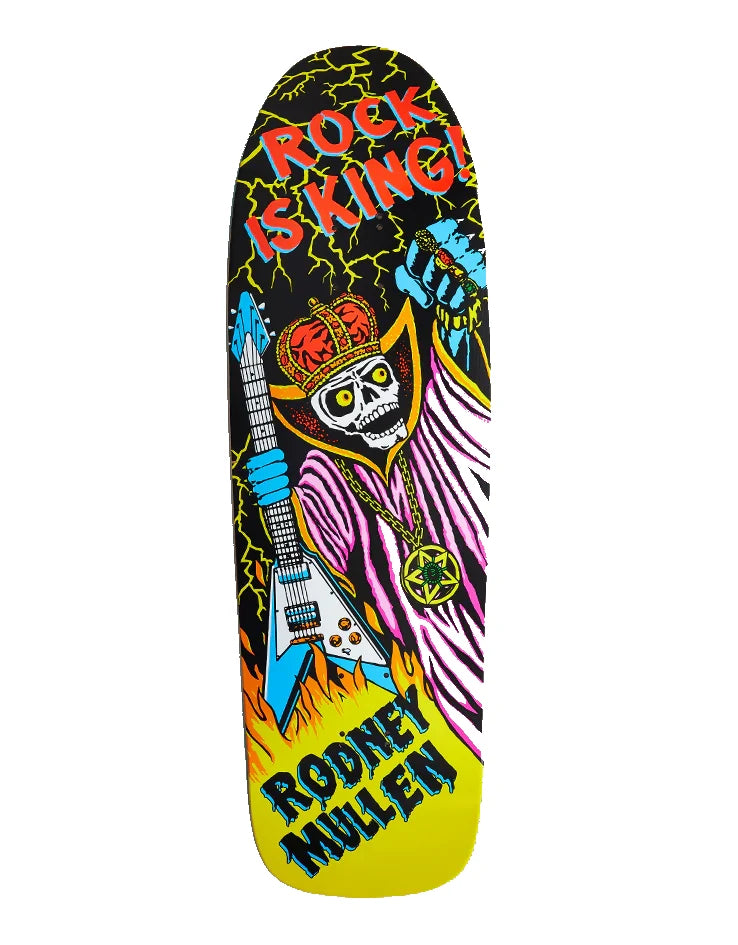 World Industries Rodney Mullen Rock Is King Ex7 - Deck 10" Old School Reissue