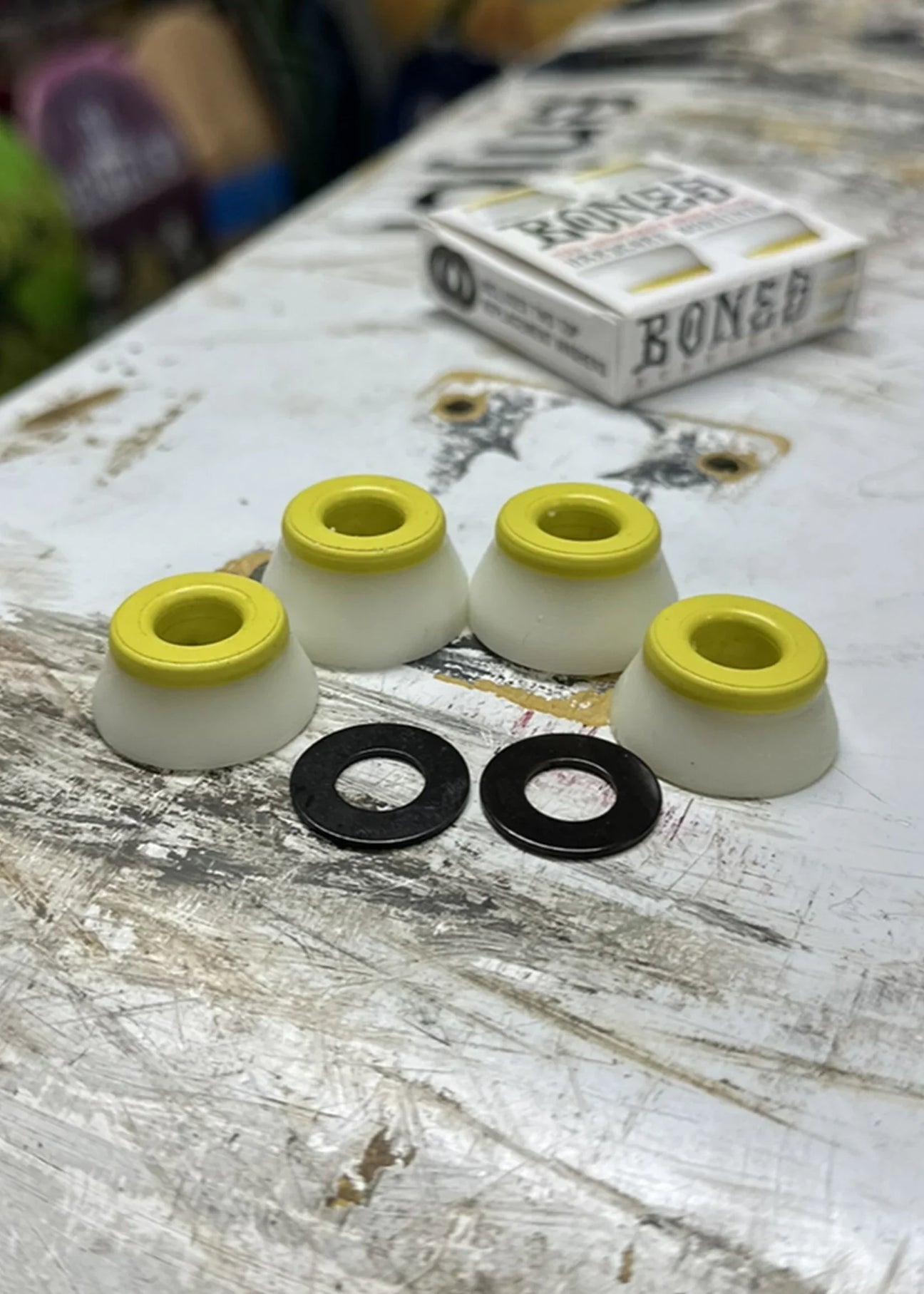 Gommes skateboard