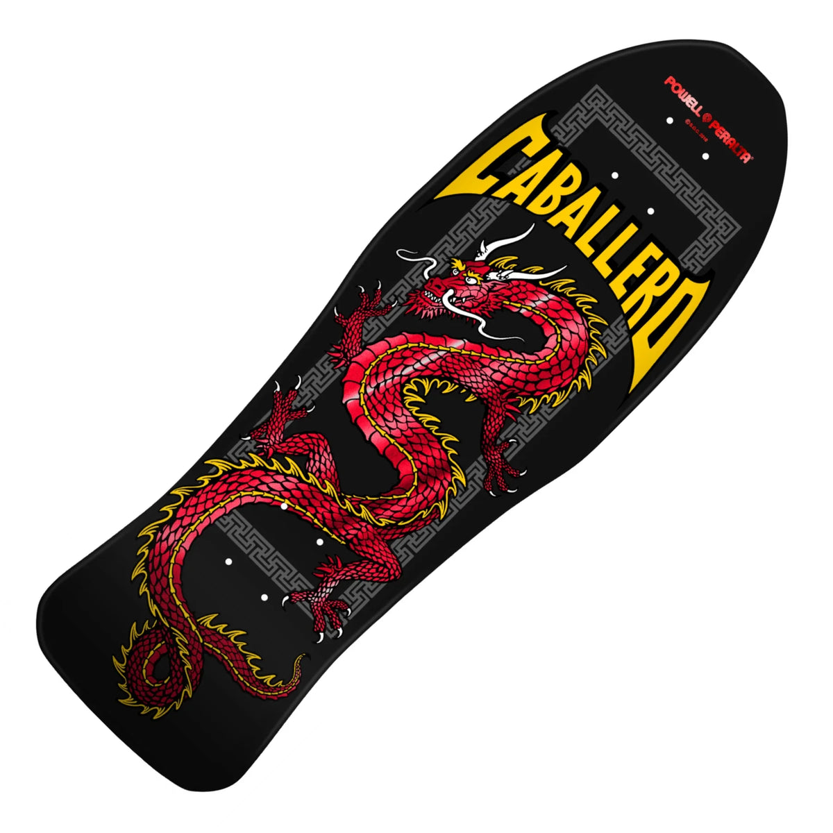 Planche de skate old school Powell Peralta Steve Caballero Chinese Dragon, réédition