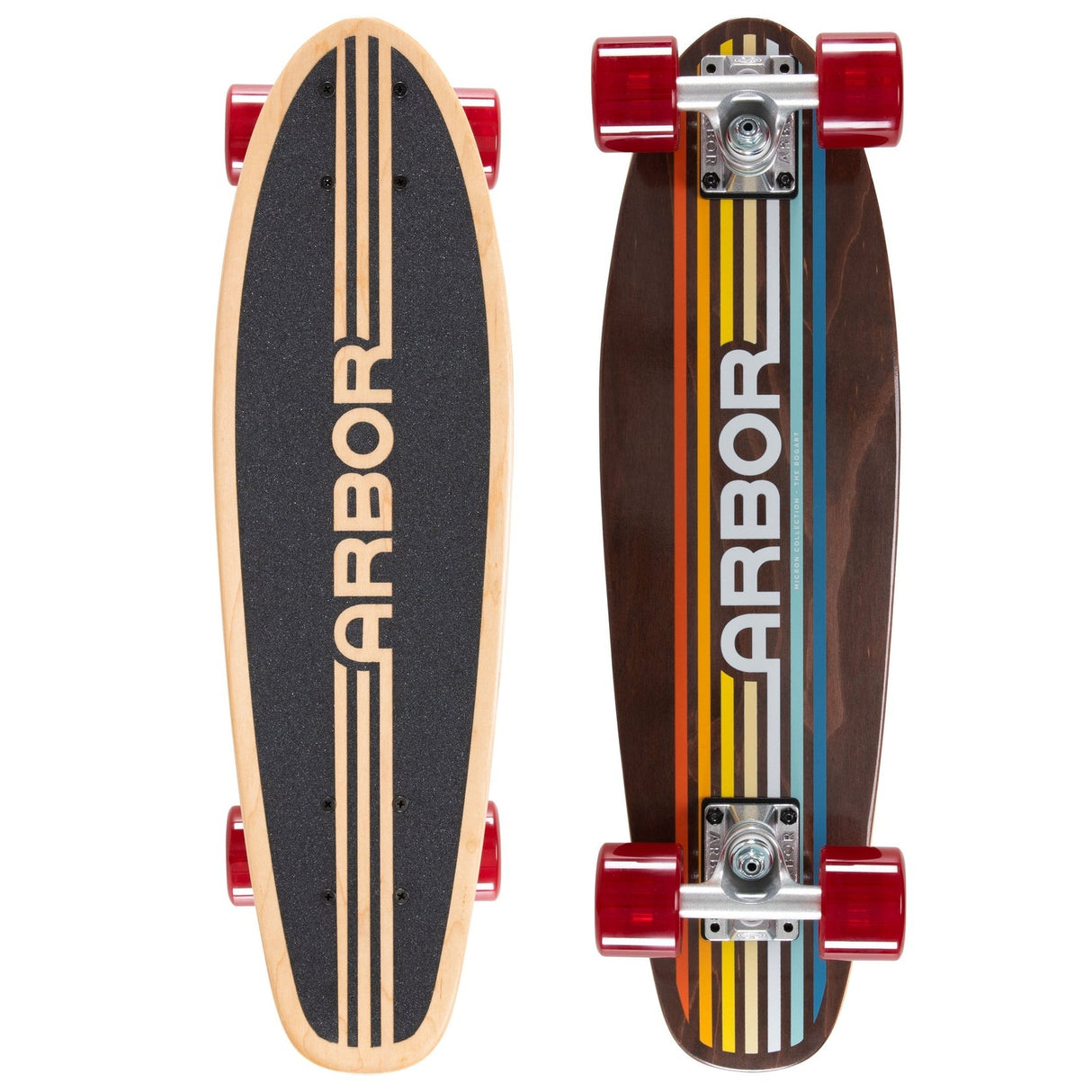 Arbor Bogart Micron 23.75 Cruiser 24" Cruiser Longboard Complete