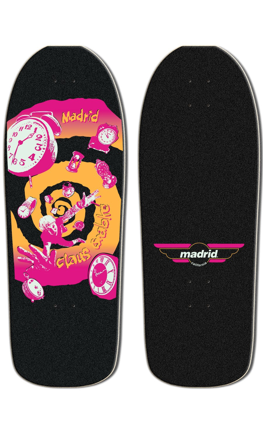 Madrid Retro Metallic Claus Grabke Limited Edition 10.75" Old School Skateboard Deck