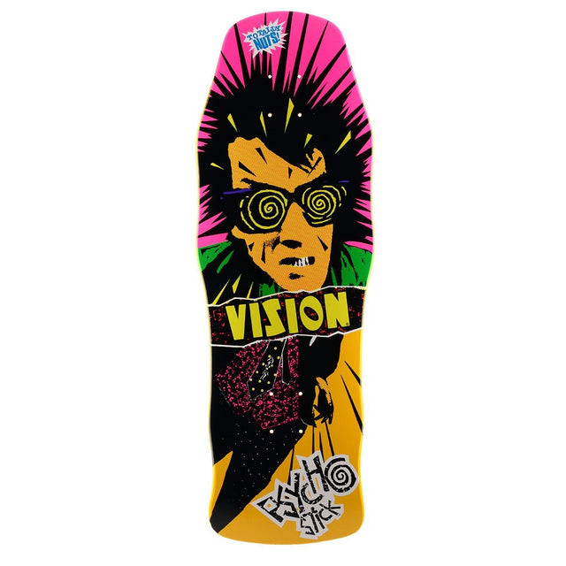 Vision Original Psycho Stick 10" Old School Skateboard Deck 1