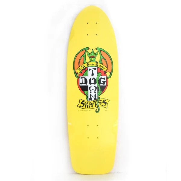 Dogtown Red Dog Og 70S Classic 9" Old School Skateboard Deck