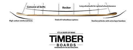 Timber Tortuga Longboard Deck