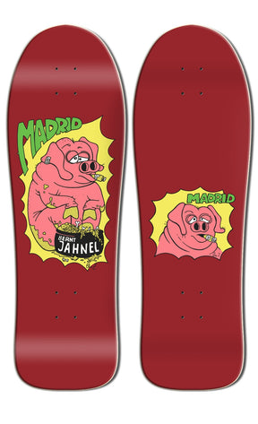 Madrid Bernt Jahnel Pig Reissue Limited Edition 10.125" Old School Skateboard Deck