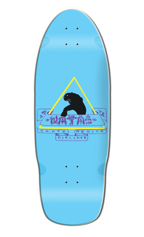 Santa Monica Airlines Natas 10.0" Old School Skateboard Deck 2