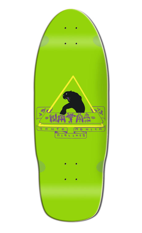 Santa Monica Airlines Natas 10.0" Old School Skateboard Deck 3