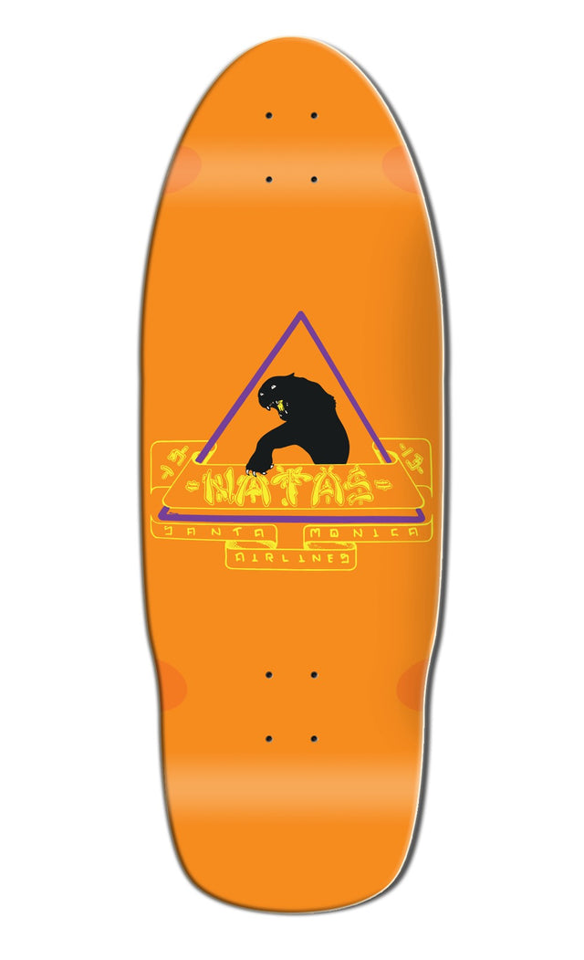Santa Monica Airlines Natas 10.0" Old School Skateboard Deck 1