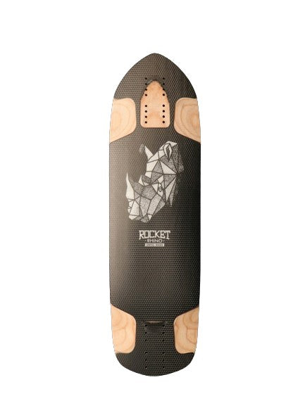 Rocket Rhino Racetail 32" Longboard Deck