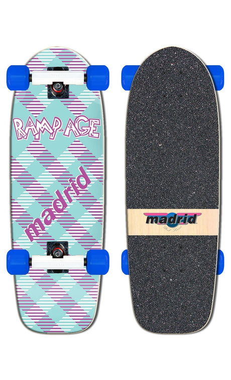 Madrid Retro Rampage Wings 9.5' Old School Skateboard Complete
