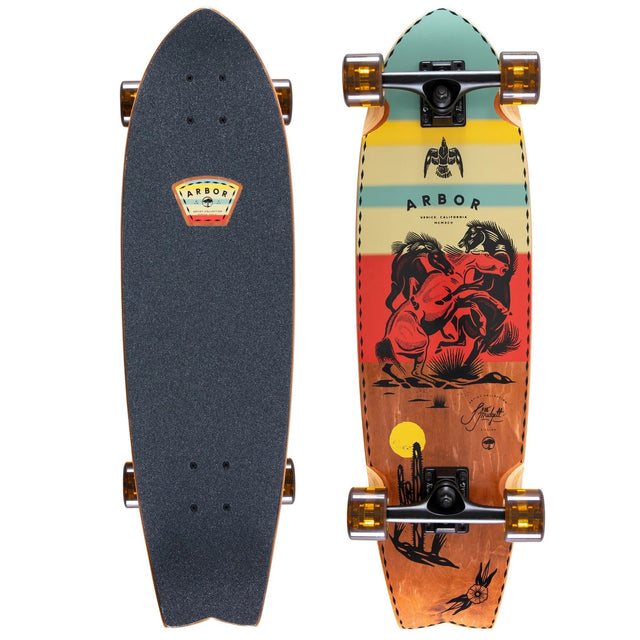 Arbor Sizzler 31" Cruiser Skateboard Complete 3