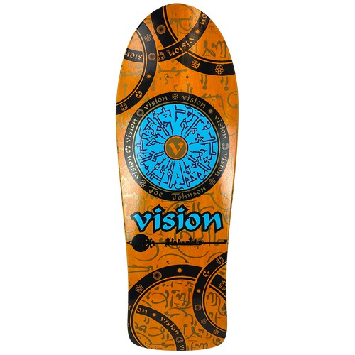 Vision Psycho Stick Modern Concave 10" Old School Skateboard Deck 6