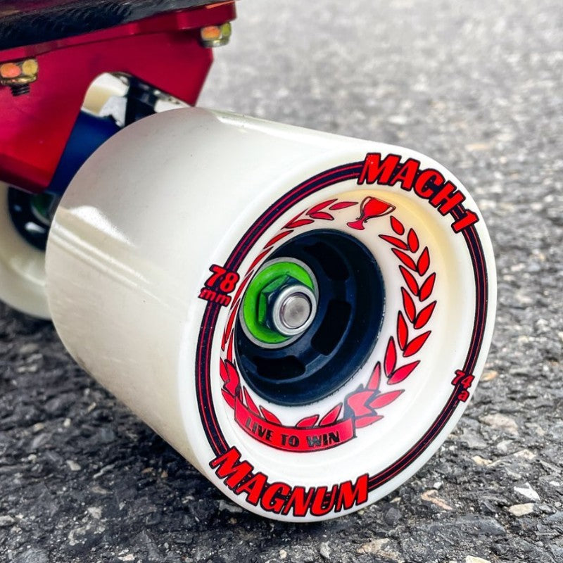 Venom Magnum Mach 1 Red Leaves 78Mm Roues