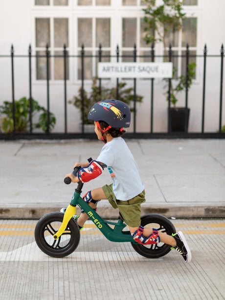 Micro Balance Bike Lite Vert Paon - Cadre Magnesium Et Roues Eva
