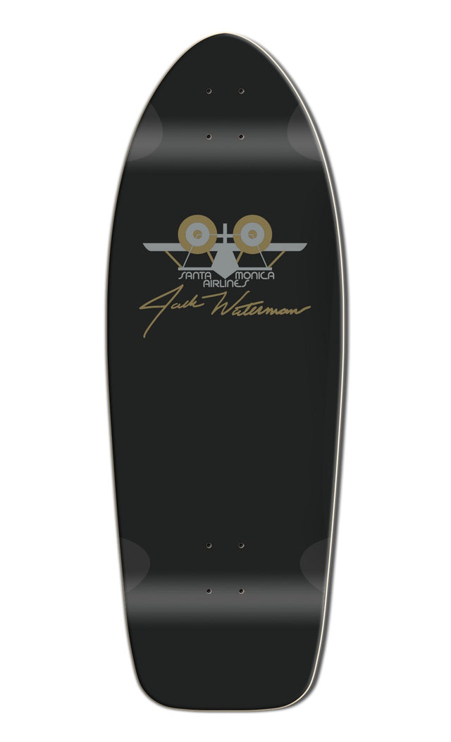 Santa Monica Airlines Limited Edition Jack Waterman 11" Old School Skateboard Deck