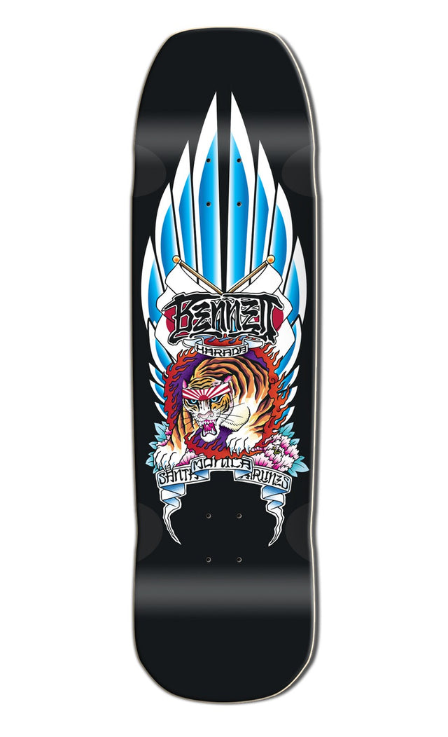 Santa Monica Airlines Limited Edition Bennet Hadara Tiger 9.0" Old School Skateboard Deck