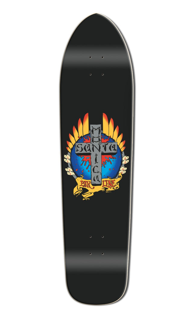 Santa Monica Airlines Stigmata 9.125" Old School Skateboard Deck 2