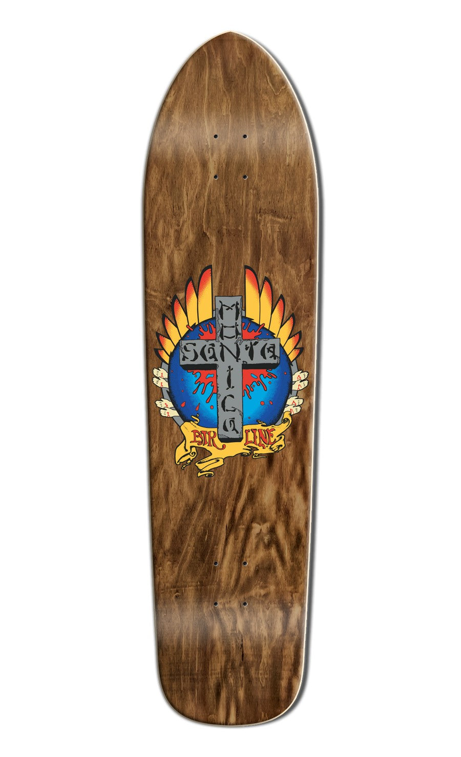 Santa Monica Airlines Stigmata 9.125" Old School Skateboard Deck 3