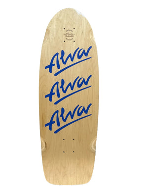 Alva 1979 Tri-Logo Re-Issue - Old School Skateboard Deck 2