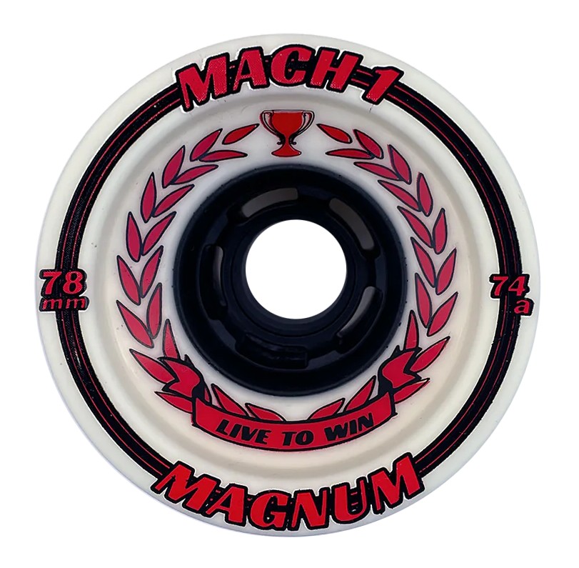 Venom Magnum Mach 1 Red Leaves 78Mm Roues