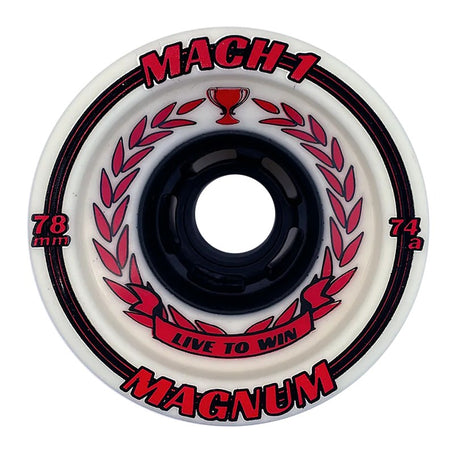Venom Magnum Mach 1 Red Leaves 78Mm Roues