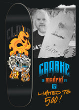 Madrid Claus Grabke Shof 8.625" Old School Skateboard Deck